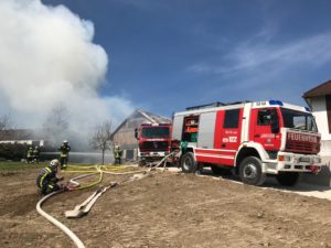Scheunenbrand in Neuhofen/Ybbs